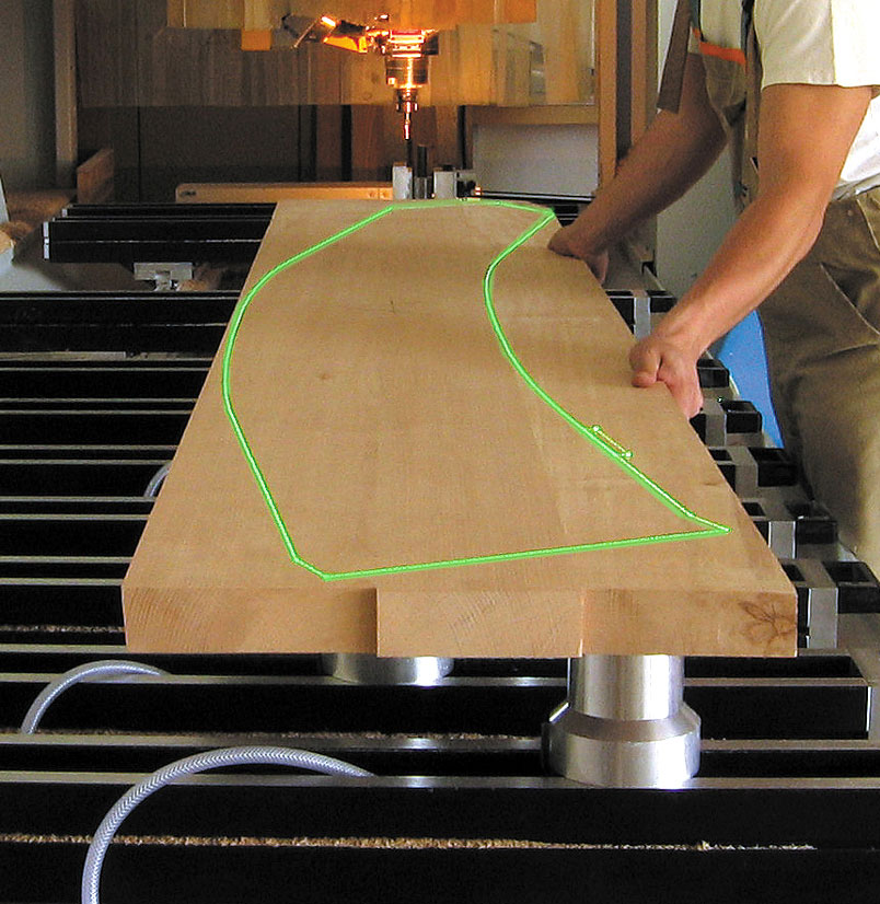 Woodworking - SL-Laser GmbH