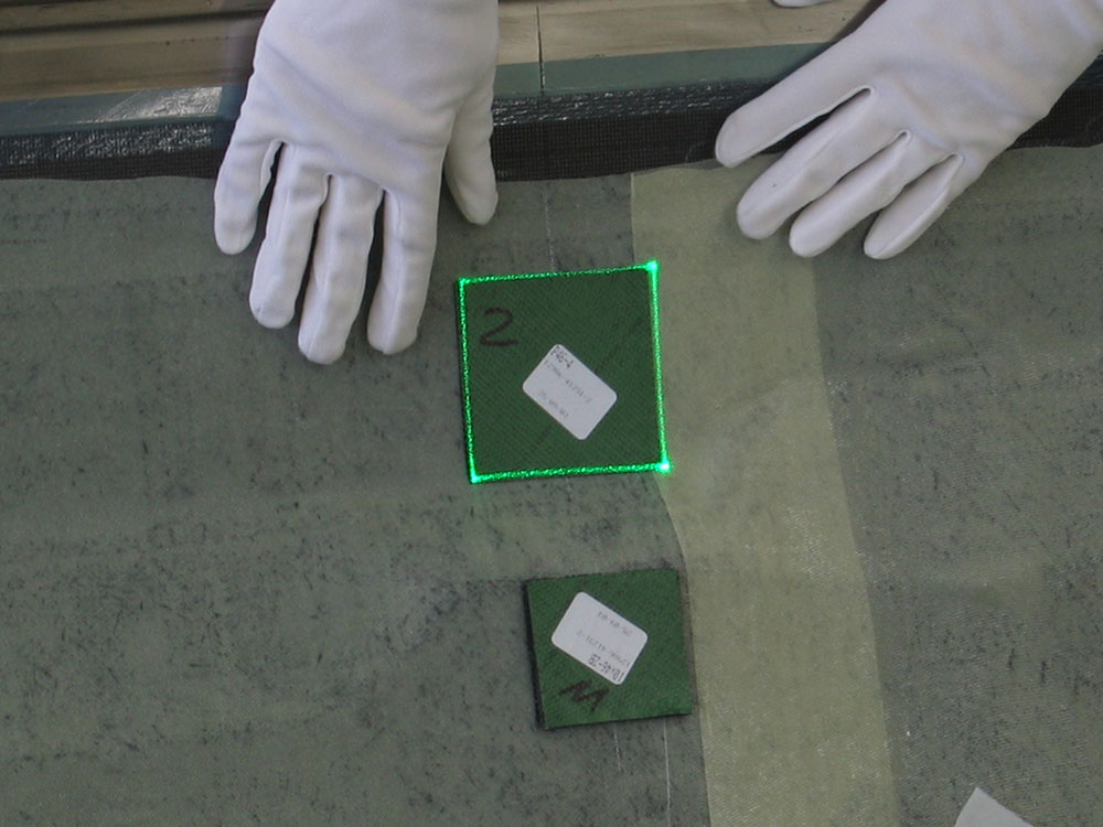 Laserprojektion für den Automobilbau