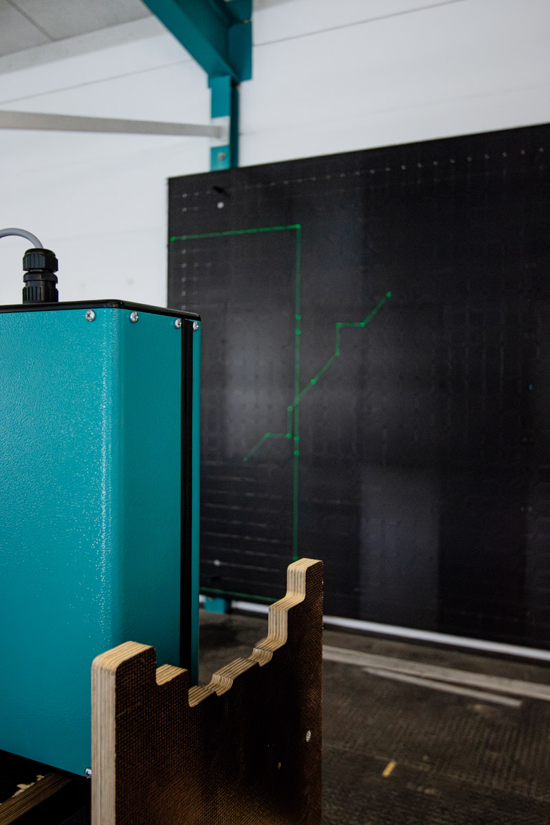 Detailaufnahme Laser SL3D