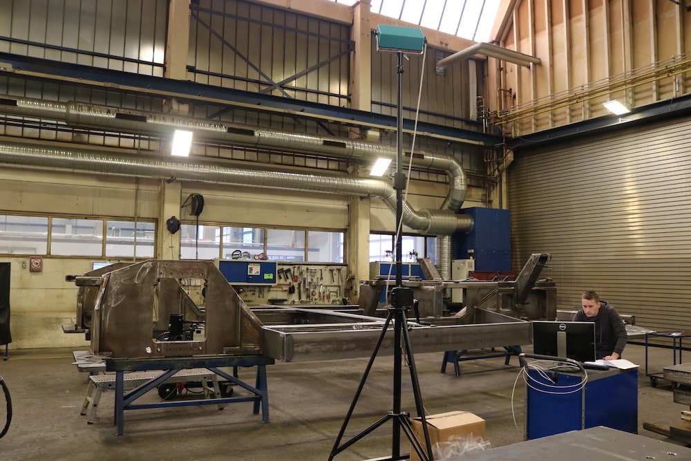 Ansicht Fertigungshalle