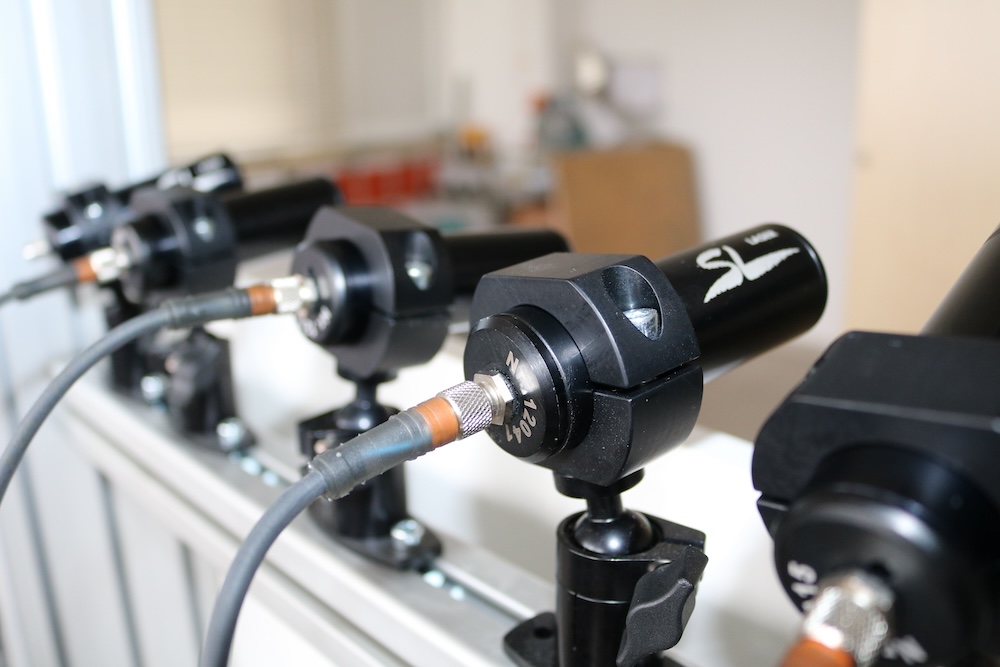 Lasers croisés pour l'industrie