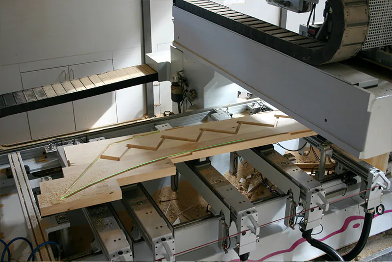 Usinage du bois CNC SL Laser