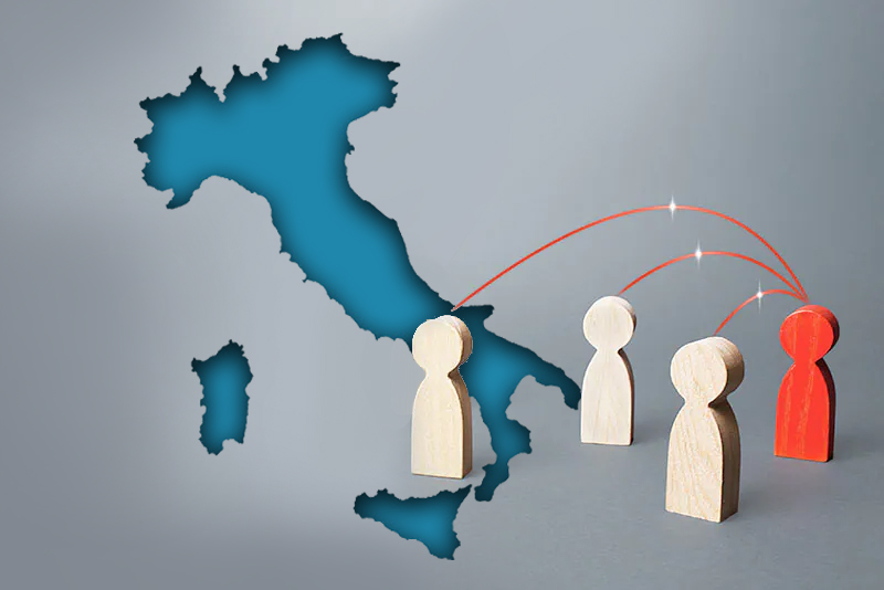 Handelsvertreter Italien