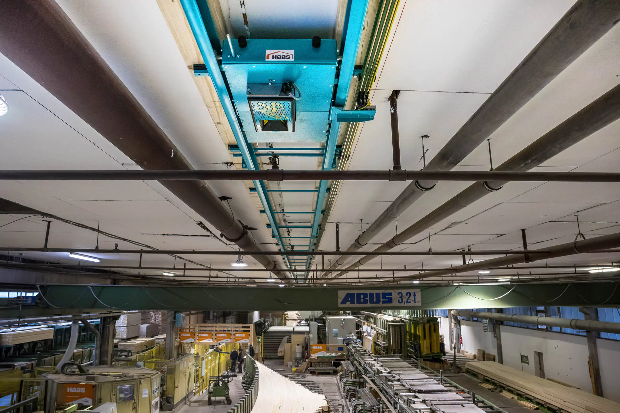 Das verfahrbare Lasersystem - Deckenlaser von SL Laser