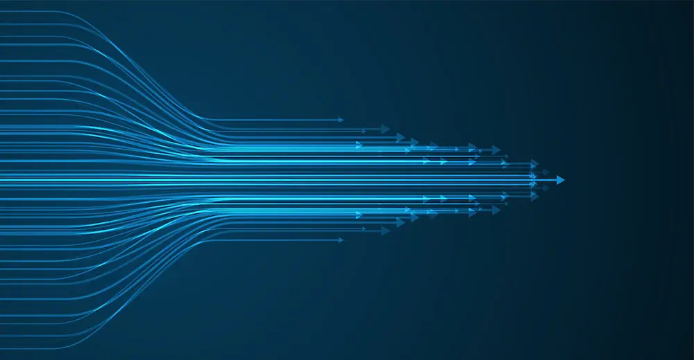 Laser in der Datenuebertragung